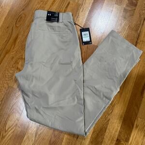 Under Armour Showdown Golf Pants Mens 34x34 Khaki Performance NWT